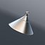 Stovetop Espresso Maker Moka Pot Photorealistic High Detail 3D Model