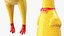 Screaming Rubber Chicken Toy