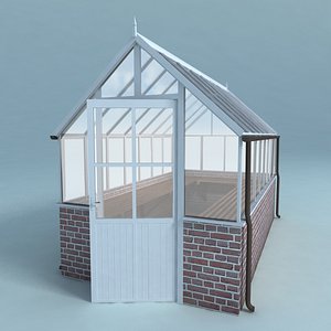 greenhouse house 3d model