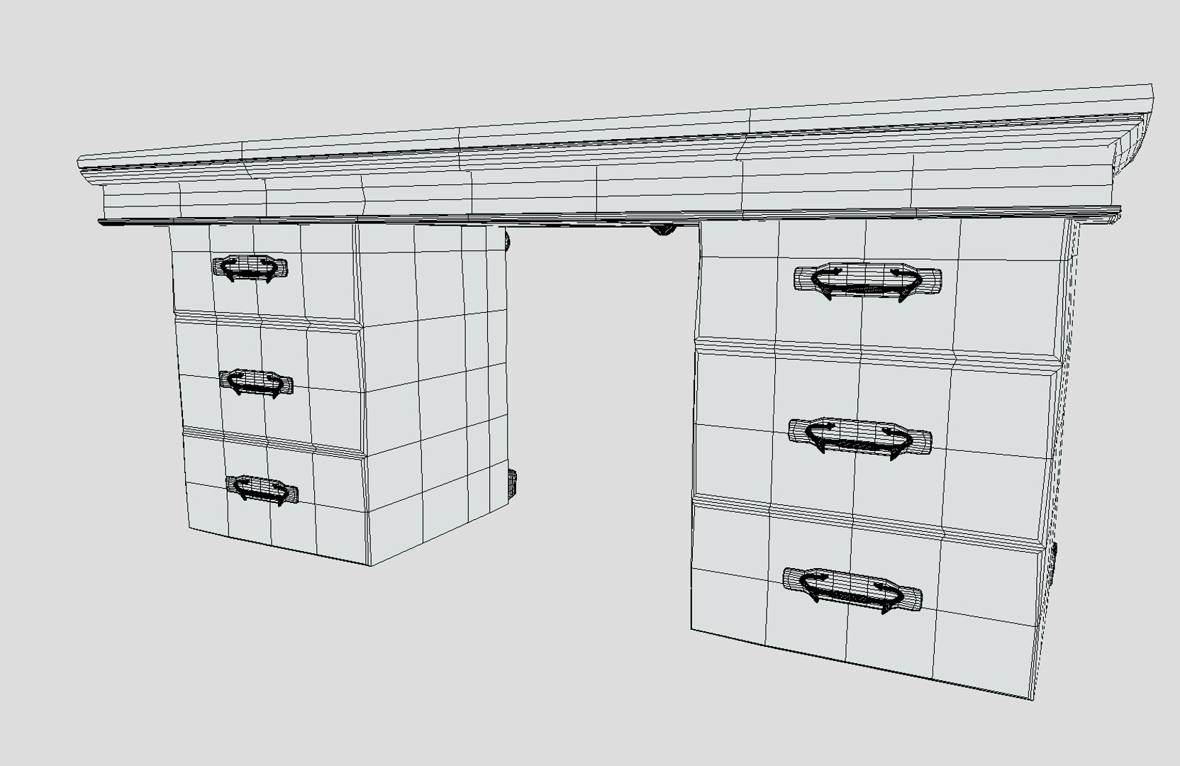 3D Fantasy Desk - TurboSquid 1477268
