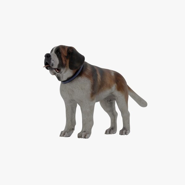 3D model sumo dog