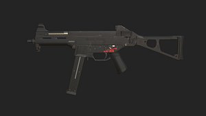 Pistol 3D Model 052 3D