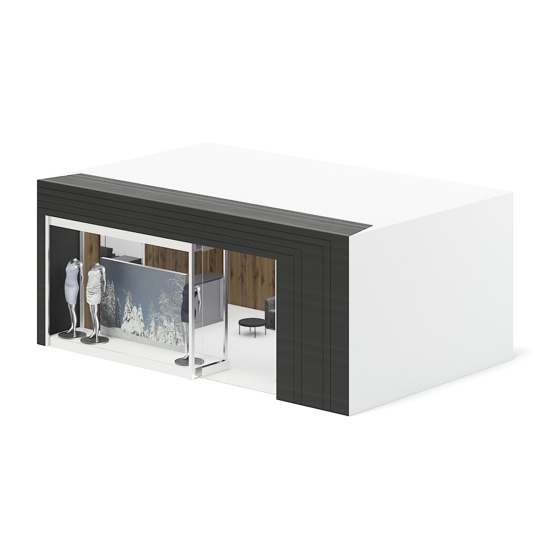 3D Clothes Store Model - TurboSquid 1328018