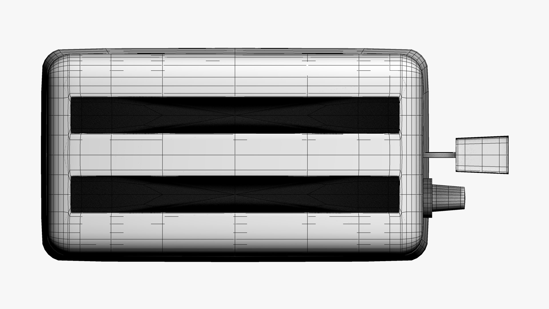 Toaster Toast 3D Model - TurboSquid 1672016