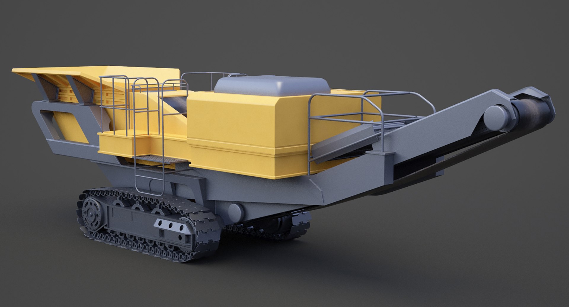 3D Construction Machinery 01 Model - TurboSquid 2177569