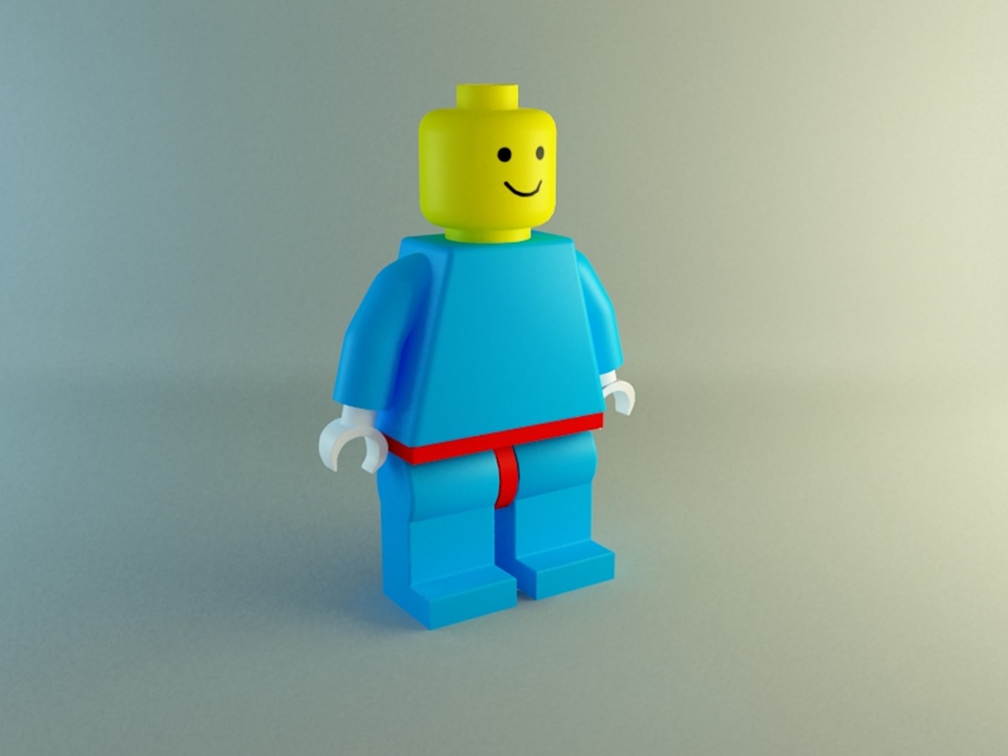 Lego Man 3d Model