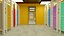 fitting room for clothing store 3D model