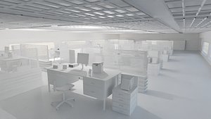 Police Station 3D model