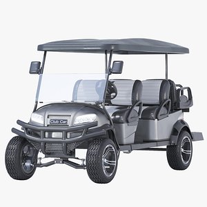 Golf Club Car 02 3D model