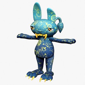 3D Little Monster