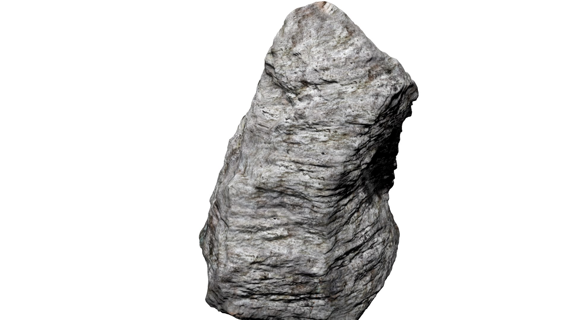 Realistic Rock 3d Obj