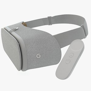 3d model google daydream view vr