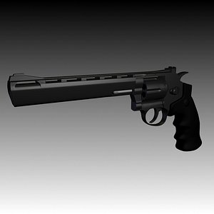 Hard Surface Magnum Revolver