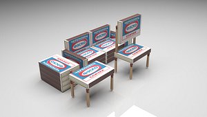 Furniture From Matches and Matchbox