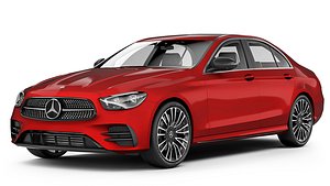 3D model Mercedes-Benz E-Class AMG Line 2021