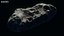 Realistic Asteroids Pack Low-poly 3D model