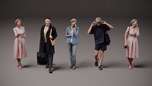 New Collection of people x 5 01 3D