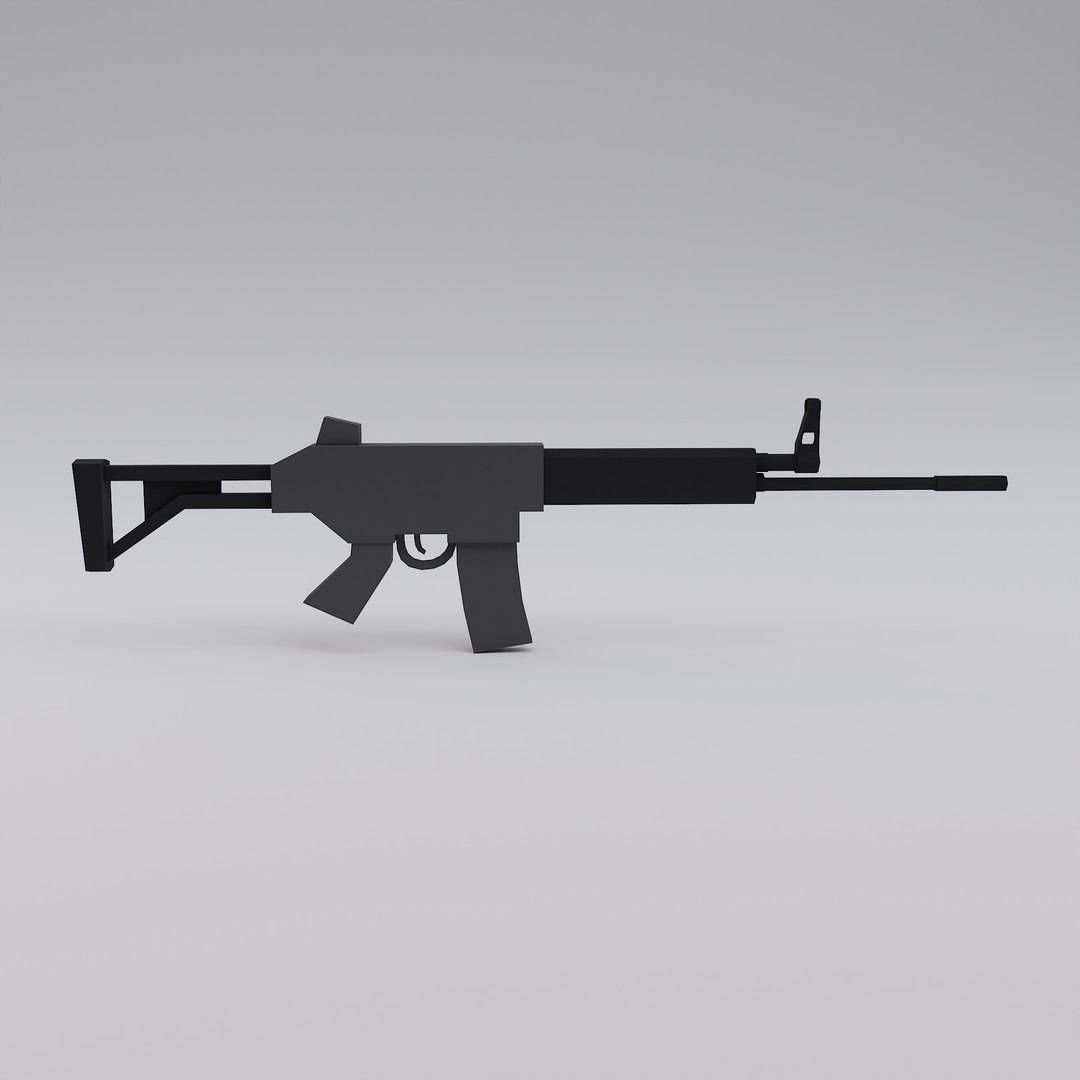 PINDAD SS1 assault rifle3Dモデル - TurboSquid 1993079