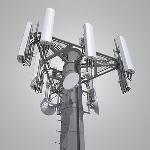 cell tower 3d model