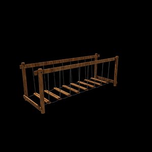 Lappset Rolling Logs 3D model