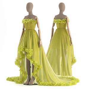 Fashion mannequin 02 3D model