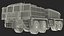 ALE Trojan 8870 Heavy Haulage Tractor Rigged 3D model