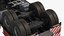 ALE Trojan 8870 Heavy Haulage Tractor Rigged 3D model