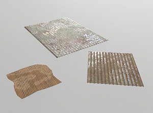 Metal and cardboard sheets