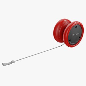 Yo-Yo With Customizable Color Rigged 3D model