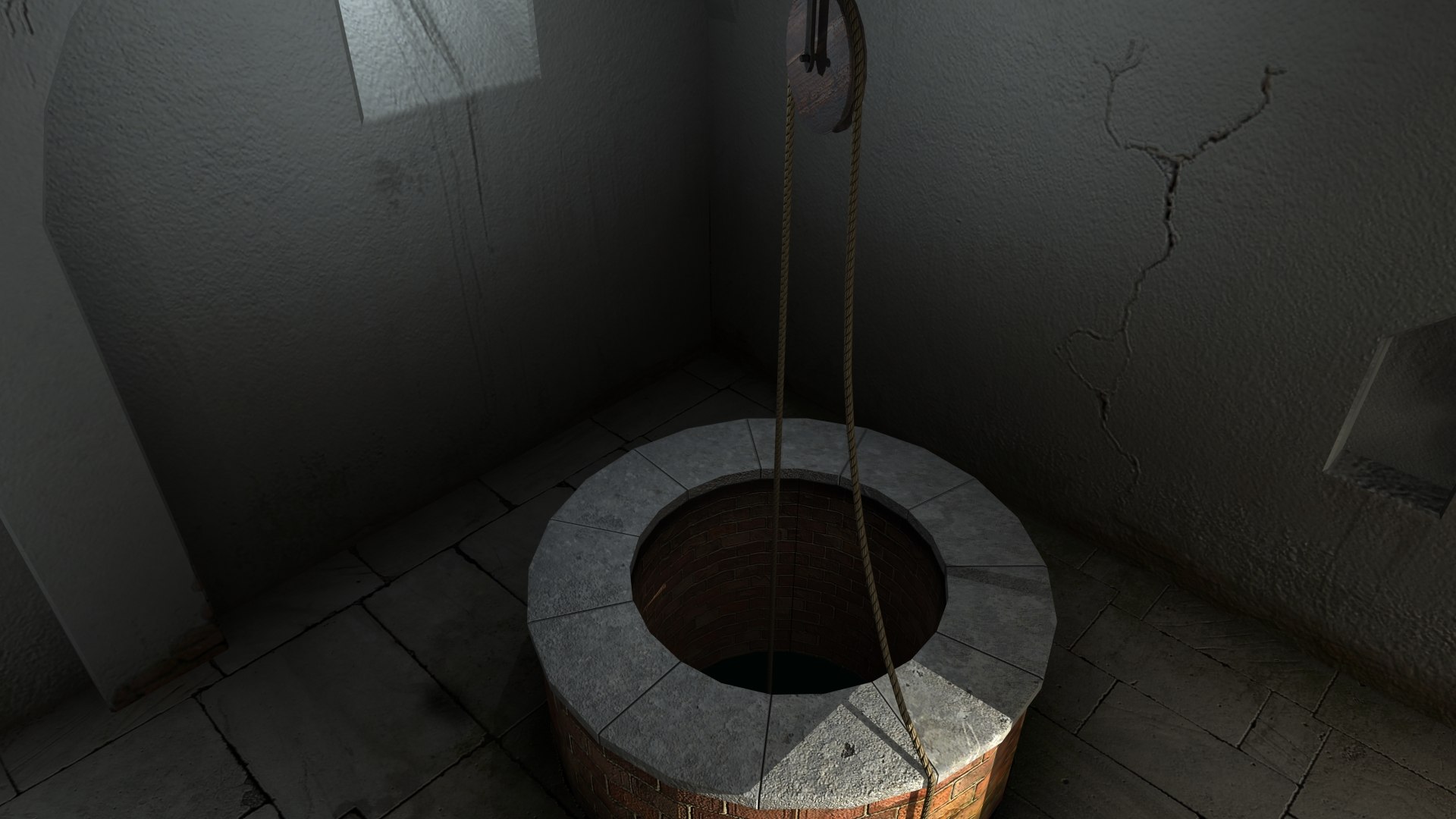 3d Model Of Old Medieval Cellar