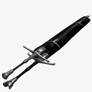 3d iron longswords 2 swords