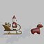 3D model Sleigh