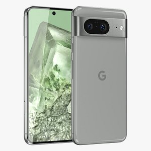 3D model Google Pixel 8 Hazel