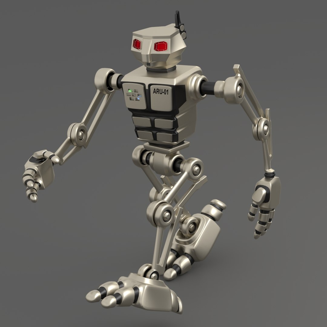 3d Model Robot Aru-01
