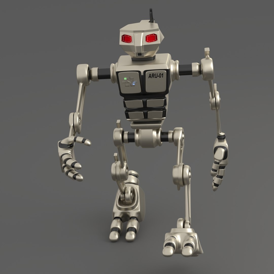 3d Model Robot Aru-01