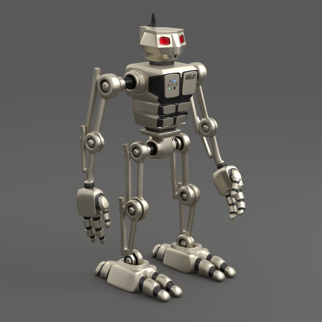 3d Model Robot Aru-01