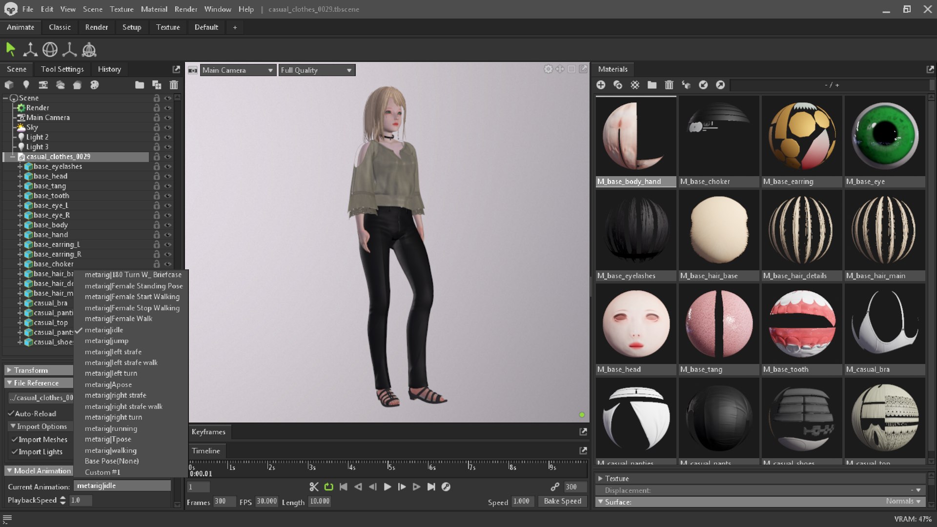 Casual clothes 0029 - Rig - Unreal - Unity - Blender - Animated - Realistic Female Character model https://p.turbosquid.com/ts-thumb/mN/0gVPbn/NS/9casual/png/1791245558/1920x1080/fit_q87/c7979cc9e3d89be1fd00f26480e4bf88283e29b4/9casual.jpg