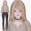 Casual clothes 0029 - Rig - Unreal - Unity - Blender - Animated - Realistic Female Character