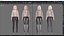 Casual clothes 0029 - Rig - Unreal - Unity - Blender - Animated - Realistic Female Character