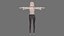 Casual clothes 0029 - Rig - Unreal - Unity - Blender - Animated - Realistic Female Character