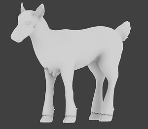 Unrigged Deer with UV