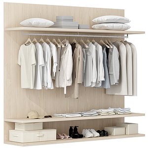 3D Wardrobe Set 02