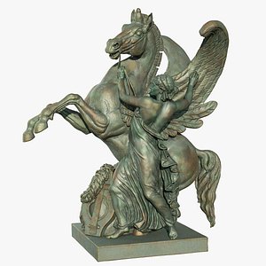 Renown Holding Back Pegasus 3D