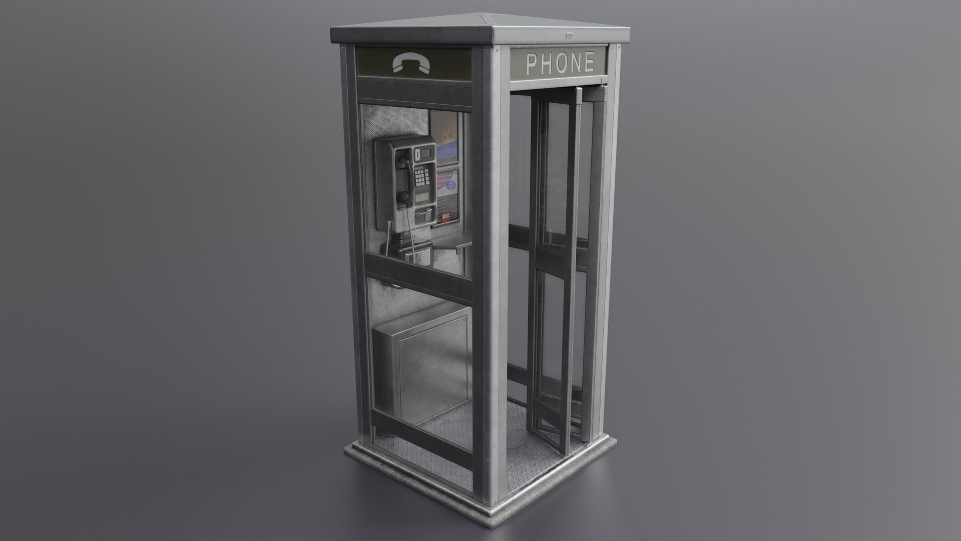 3D Phone booth model https://p.turbosquid.com/ts-thumb/mN/6tJDHq/FL/preview_day_02/jpg/1694337884/1920x1080/fit_q87/448f3e5ec4e6c79fe3c4a31225bb0e63794ef69f/preview_day_02.jpg