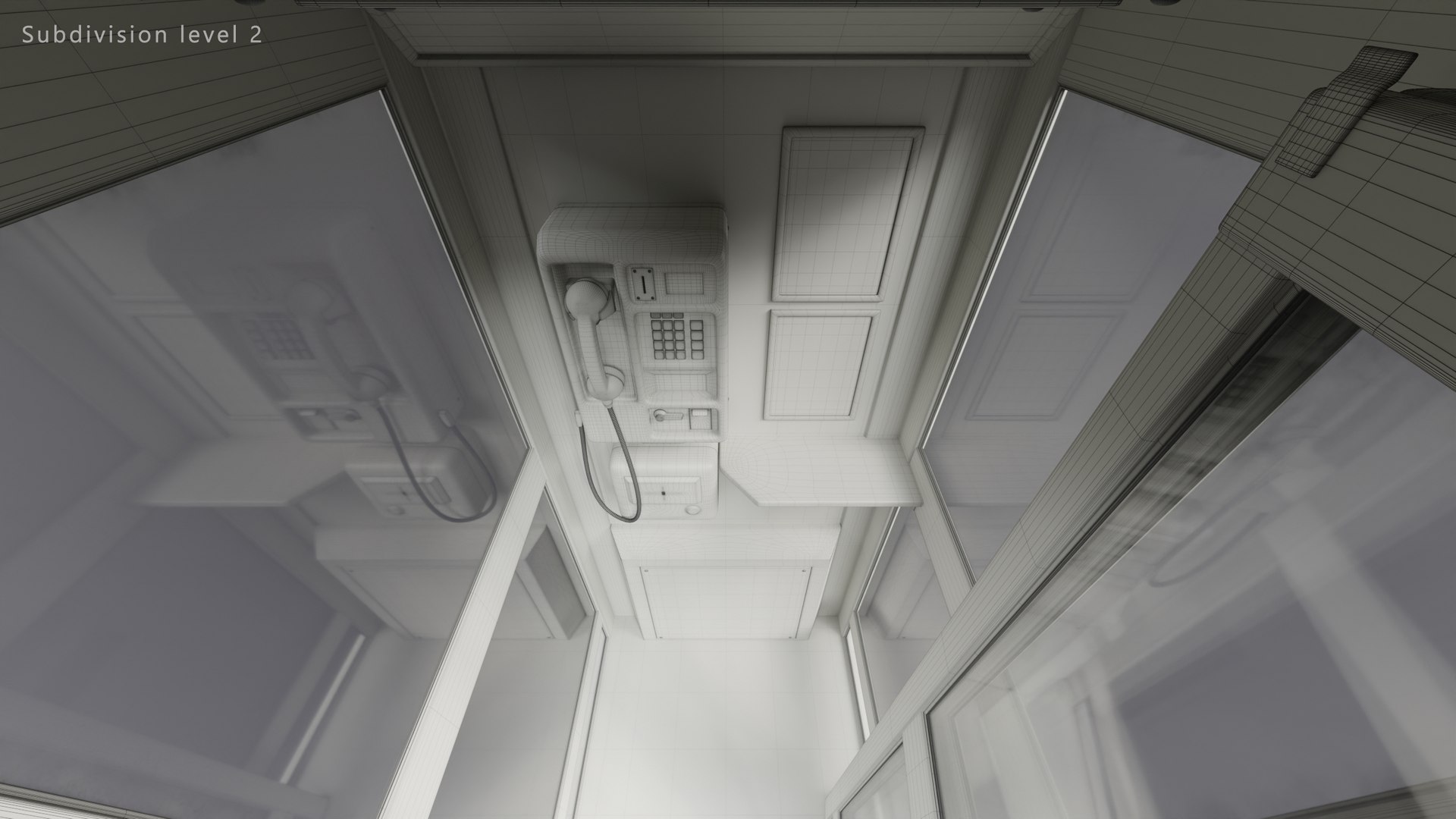 3D Phone booth model https://p.turbosquid.com/ts-thumb/mN/6tJDHq/Rp/wireframes_lvl02_06/jpg/1694337966/1920x1080/fit_q87/b84bddc493ce7d3f6c08f559c27f501adfa13b95/wireframes_lvl02_06.jpg
