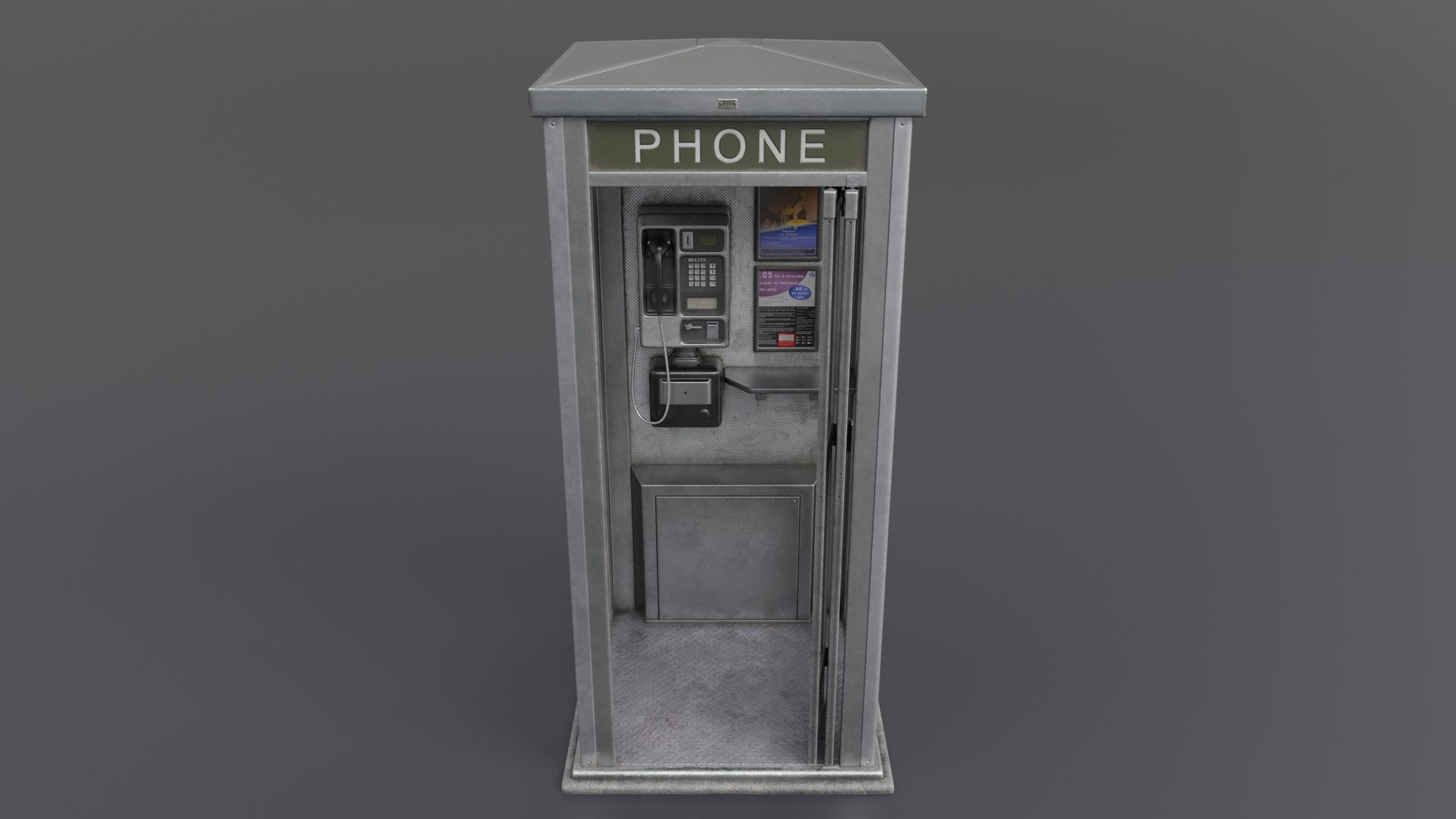 3D Phone booth model https://p.turbosquid.com/ts-thumb/mN/6tJDHq/zP/preview_day_03/jpg/1694337916/1920x1080/fit_q87/bc6d380349be629f5ebbd805b3e8e76da257ed8c/preview_day_03.jpg
