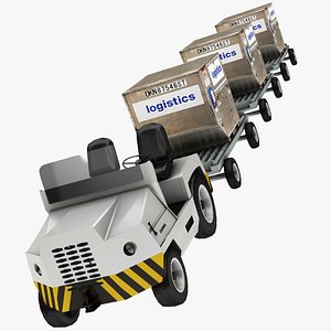 Baggage Tow Tractor 1