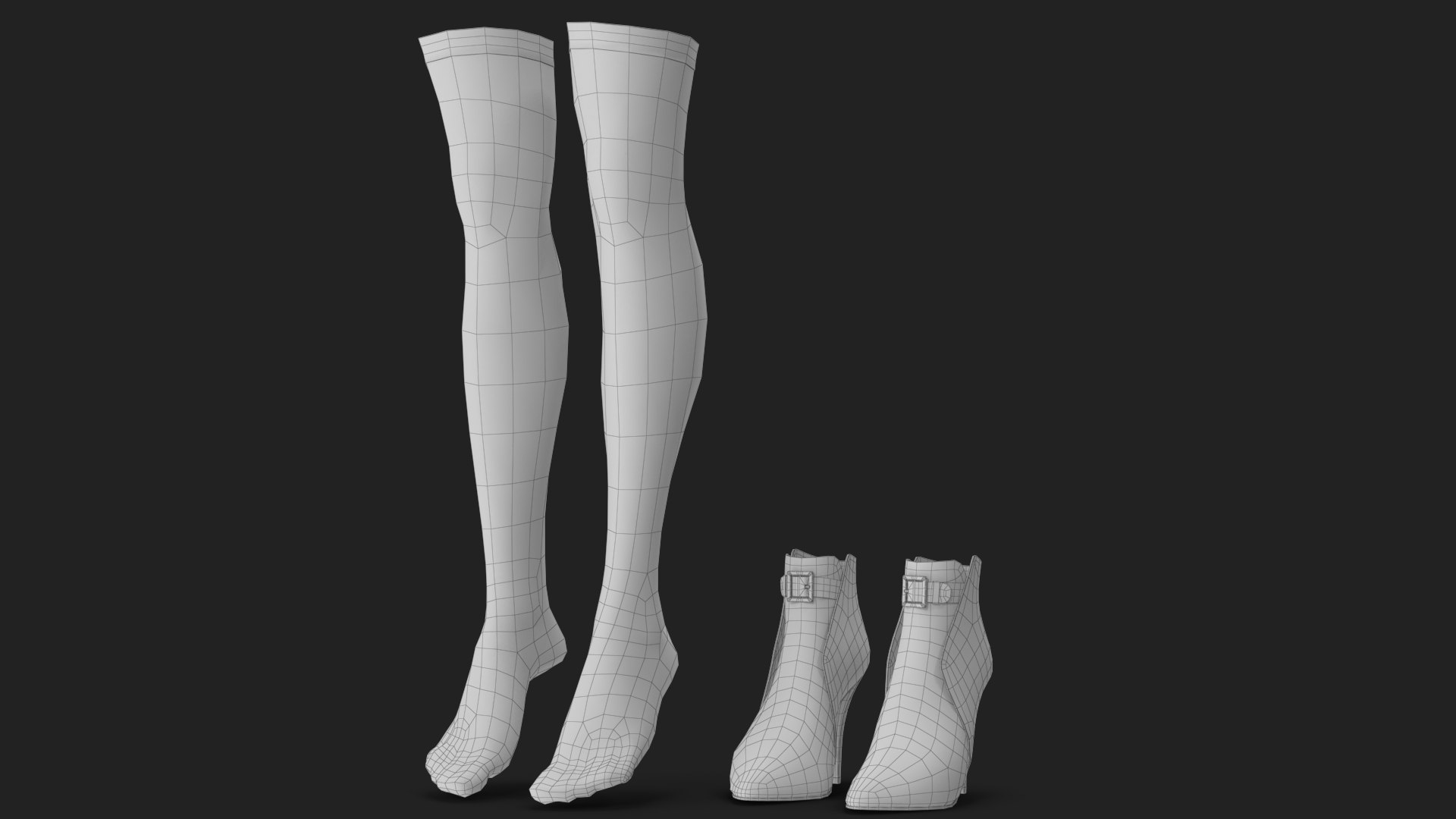 3D Leather Boots with Stockings 2 model https://p.turbosquid.com/ts-thumb/mN/7XvtyP/81/wireframe_07/jpg/1628868033/1920x1080/fit_q87/d1dd87222d956b2f4cee2efd1a3fa16501a1cca8/wireframe_07.jpg