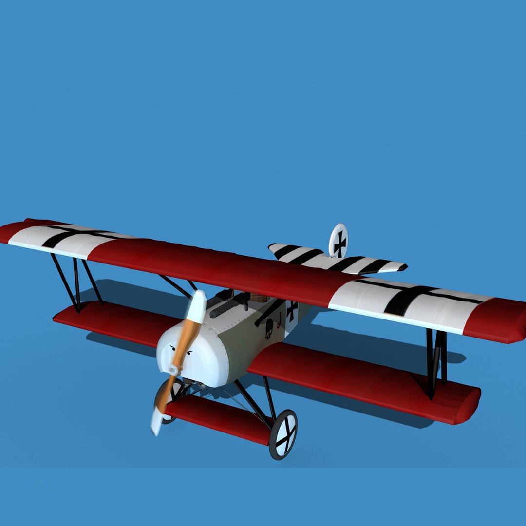 3D Fokker D-VI V06 - TurboSquid 1919419