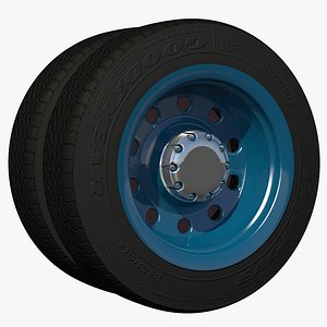 SuperB wheel rear axle